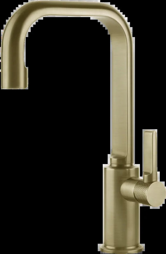 Смеситель для умывальника 58006 727 Gessi Inciso ЛАТУНЬ МАТОВАЯ PVD