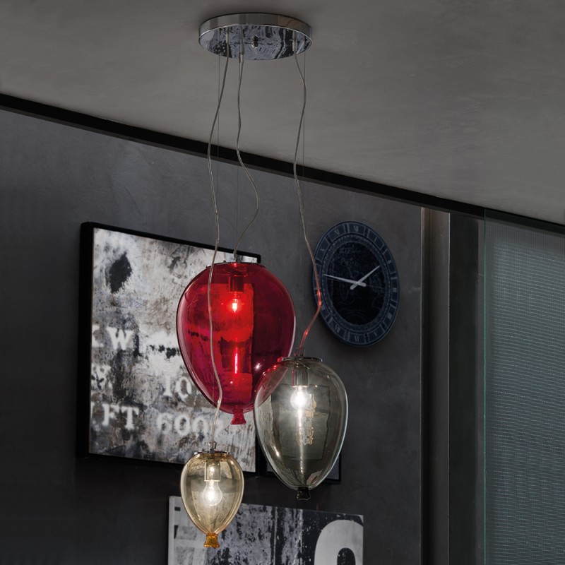 P277X495 Лампа Balloon System 3 Adriani e Rossi Colori misti 