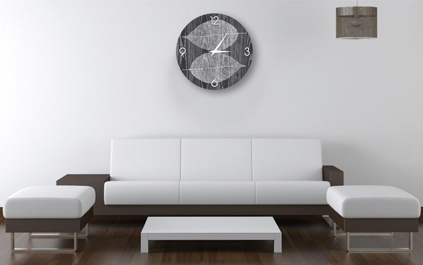 LIGNIS® Настенные часы из дерева с инкрустацией или лепниной Dolcevita nature 10.063 / 10.141 - Вид №4