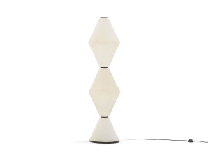 Стеклянный светодиодный торшер