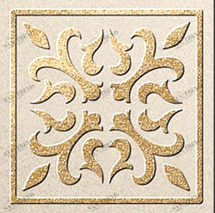 Декор Палермо беж-шампань 60х60 Керамика Будущего sun-id-325270