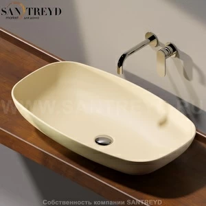 ND75A1019 Накладная раковина на столешницу  прямоугольная Ceramica Flaminia Nuda