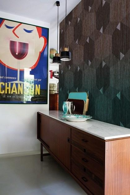 Wall&decò Виниловые обои с геометрическим рисунком Contemporary wallpaper 2014 sun-id-1427399 - Вид №2