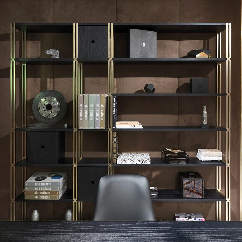 Paolo Castelli Открытый книжный шкаф с ящиками из стали и металла sun-id-1419109 - Вид №8