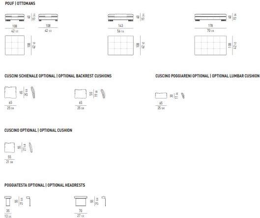 Minotti Модульный тканевый диван Blazer sun-id-1375769 - Вид №10