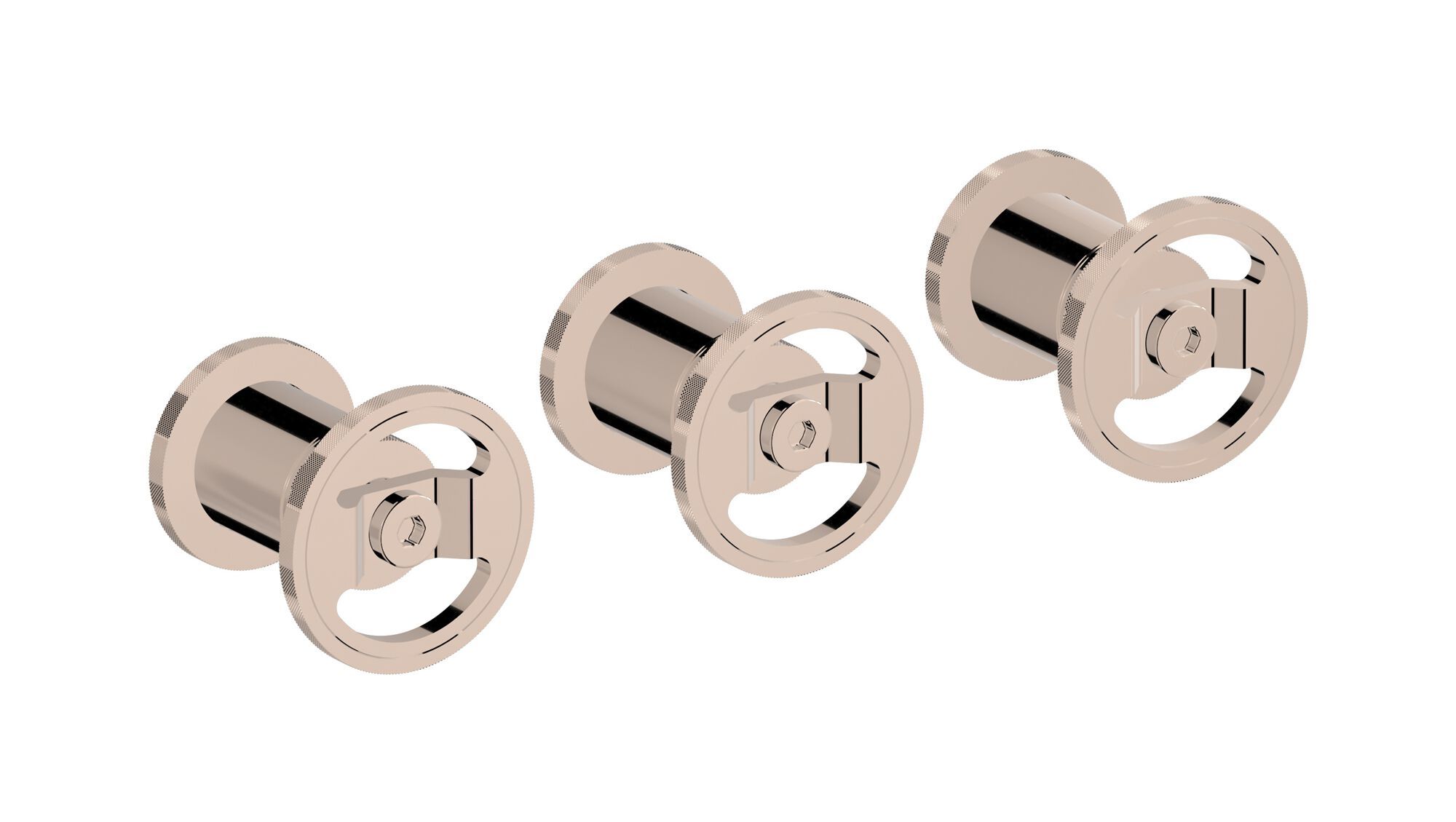 Встраиваемый смеситель для душа с 3 отверстиями и переключателем IB Bold ARCH-00029546 - Вид №1