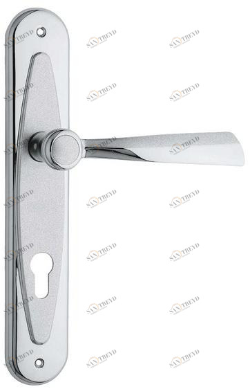 LINEA CALI' Металлическая ручка в классическом стиле на пластине с накладкой Elika sun-id-1356216