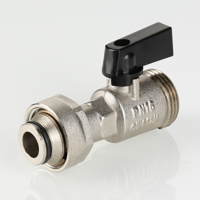 VTc.720.NE.0005 Кран шаровой коллекторный Valtec 3/4", "евроконус"  - Вид №3