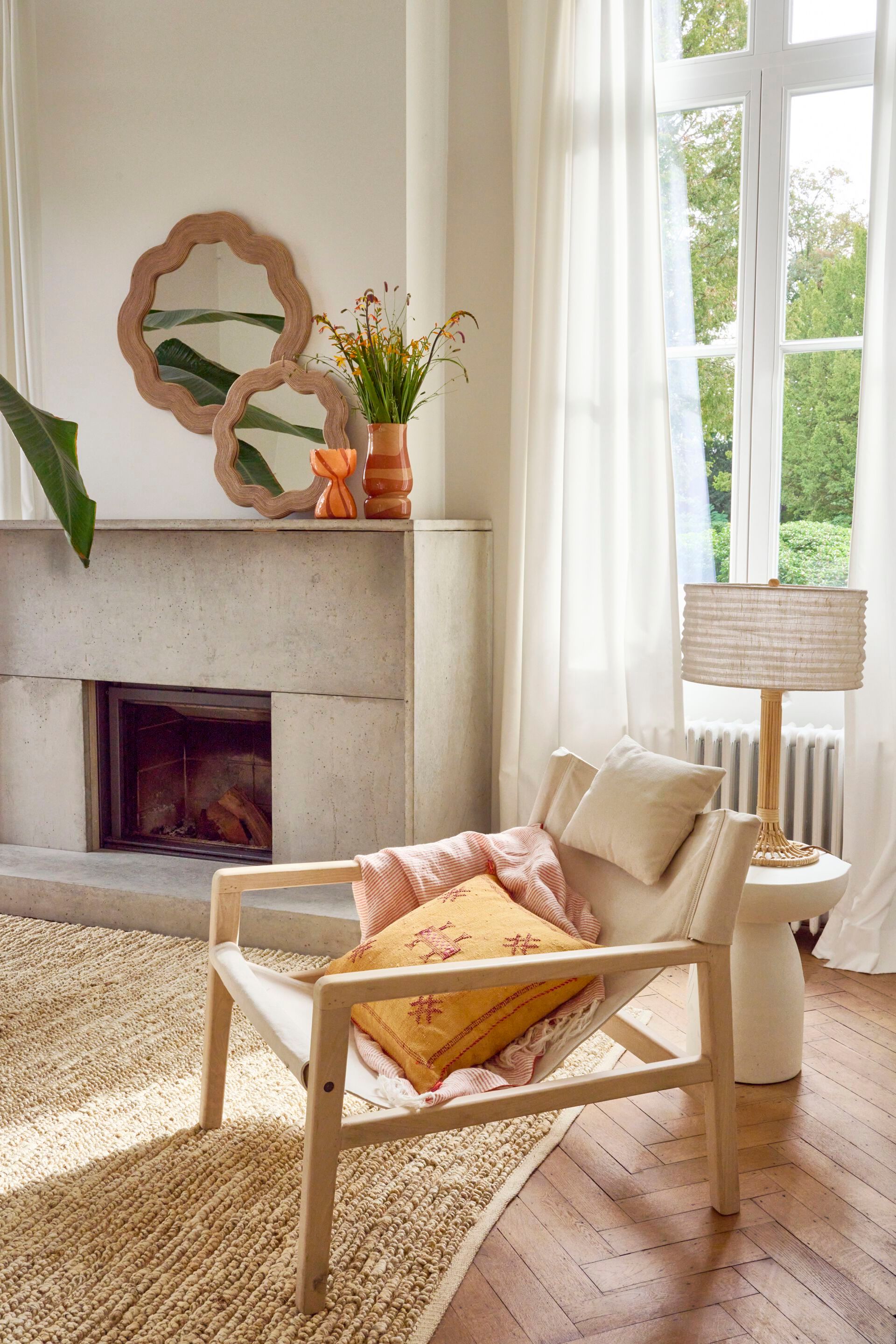 Круглая ваза из дутого стекла POMAX Волны ARCH-00104261 - Вид №5