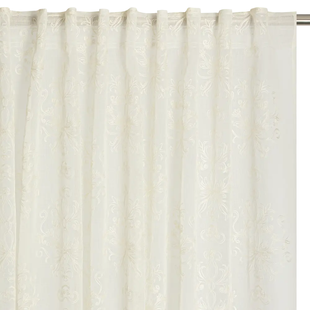 Тюль на ленте Inspire Jamy 285x280 см цвет Cream5 кремовый 83321652 STLM-2029164  - Вид №3