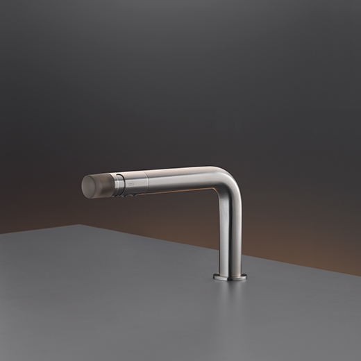 бортике поворотный излив H. 120 мм с потоком фонтанировать. Цветные Technogel® ручка. Undertop дополнительный крепежный  UDT40 CEADESIGN  - Вид №1