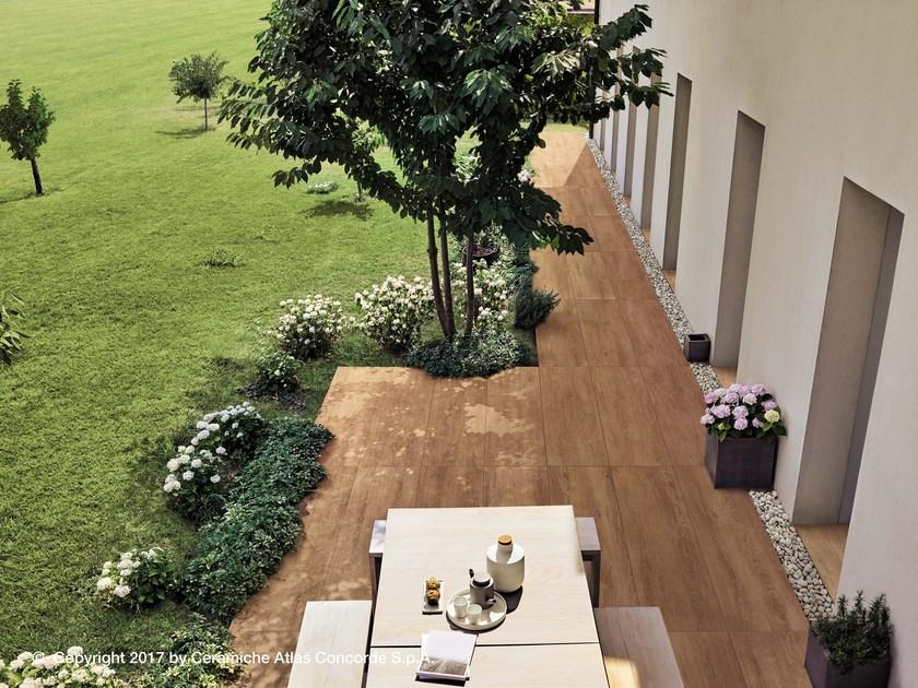 Atlas Concorde Наружный пол из керамогранита с имитацией дерева Nid sun-id-1418546 - Вид №6