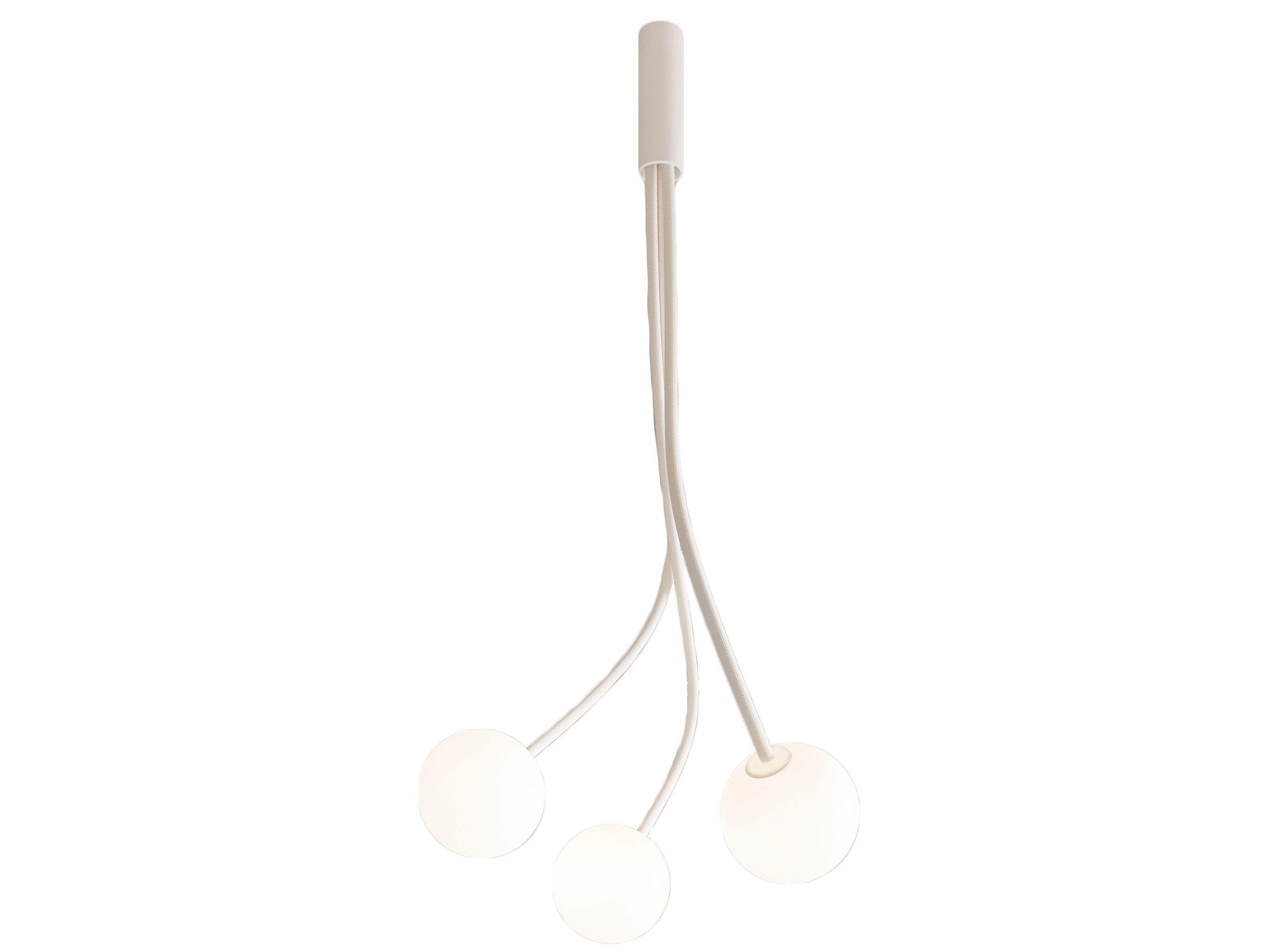 Потолочный светильник из травленого стекла с гибкой рукояткой Karman Moony ARCH-00012476 - Вид №1