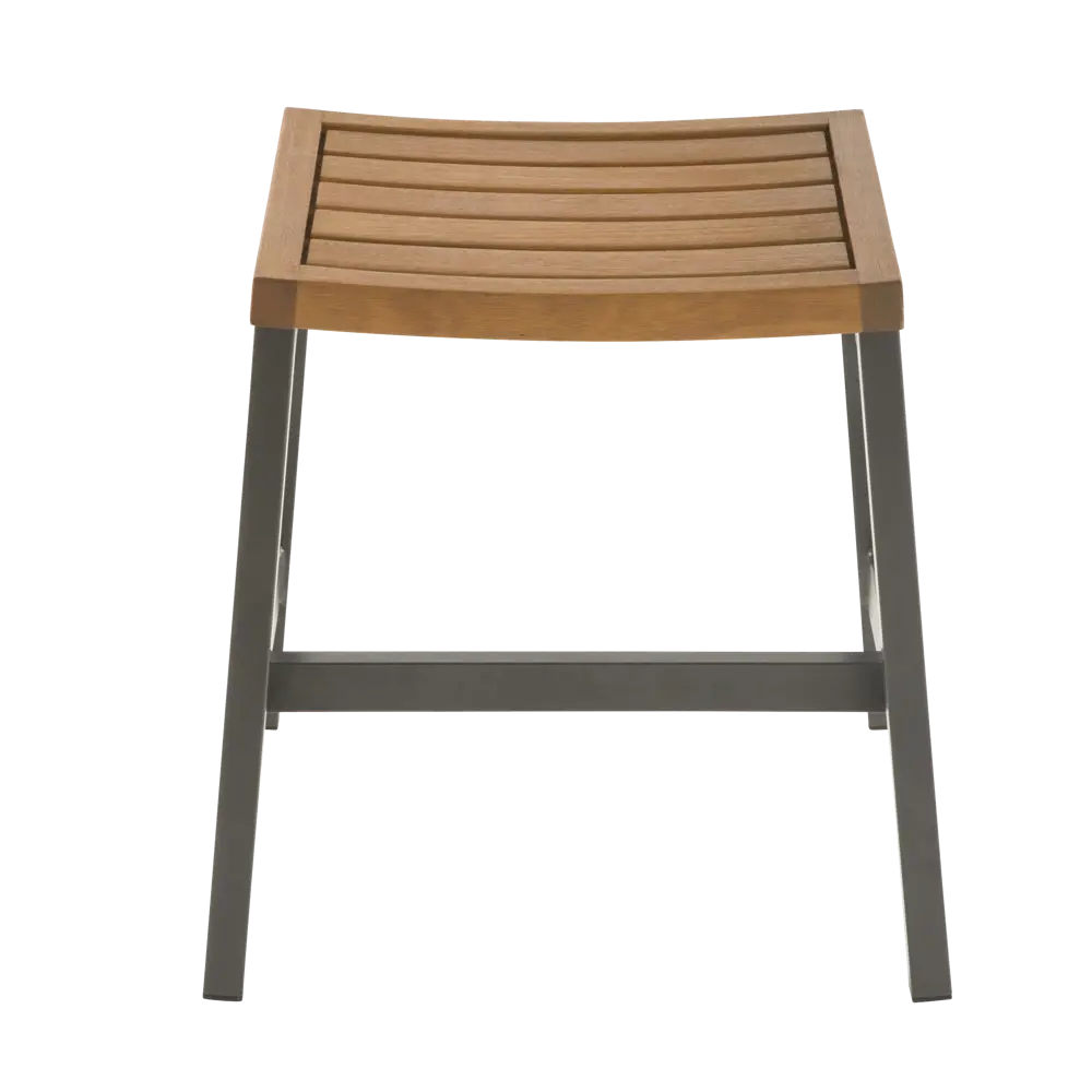 Набор из 2-х табуретов Naterial Oris алюминий цвет эвкалипт STLM-2004983 - Вид №1