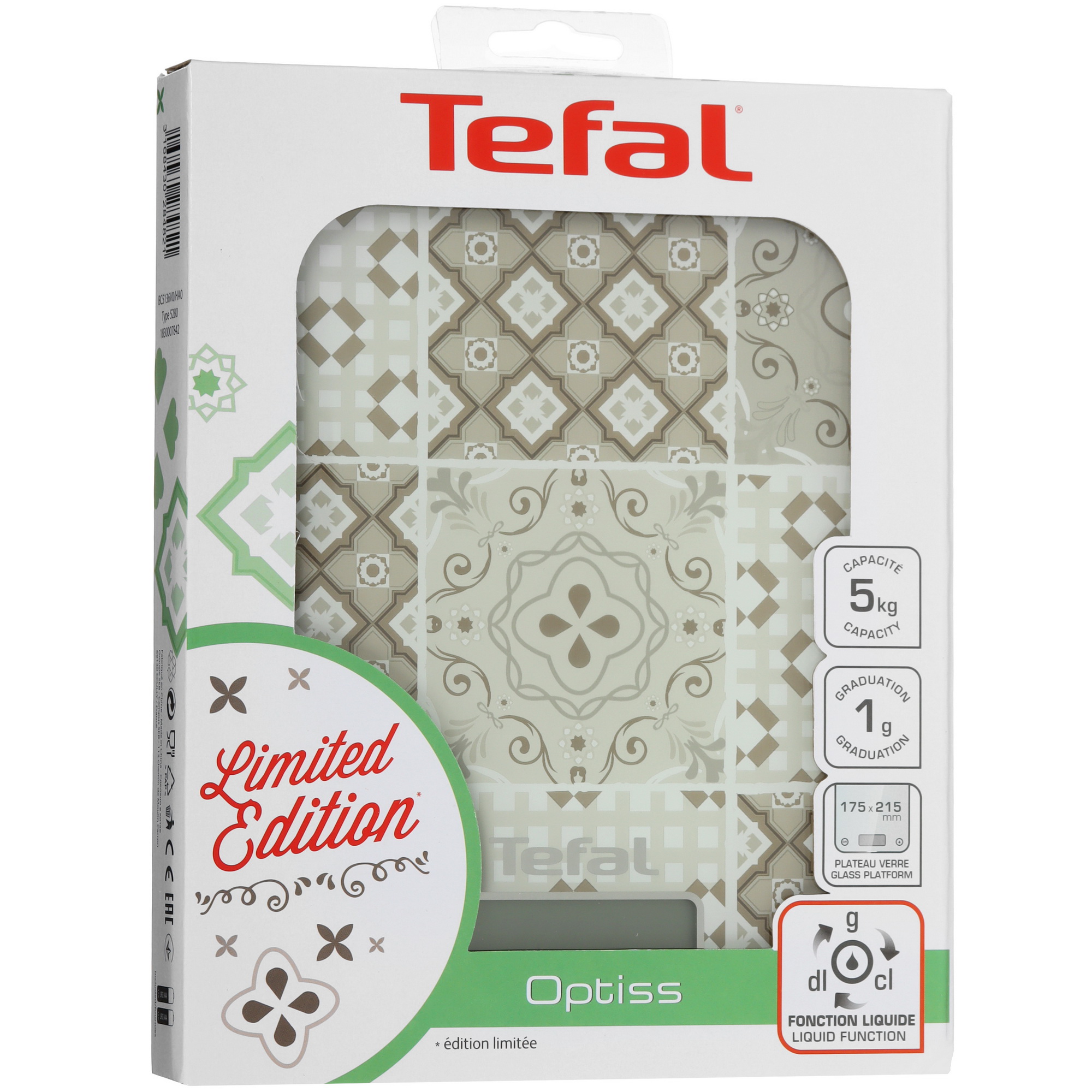 5451137 Кухонные весы Tefal BC5136V0 белый STDN-0144476 - Вид №6