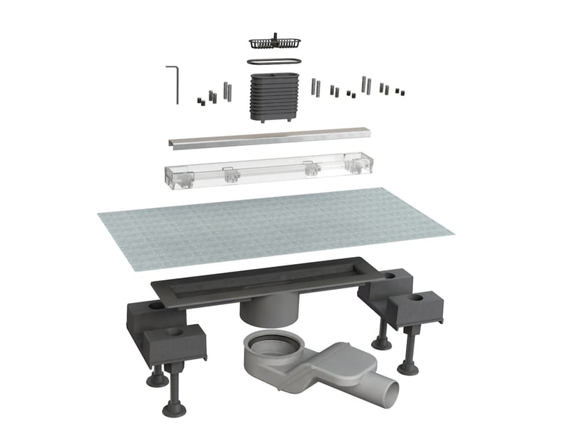 Слив для душа из нержавеющей стали Bonomini Canalissima ARCH-00059820