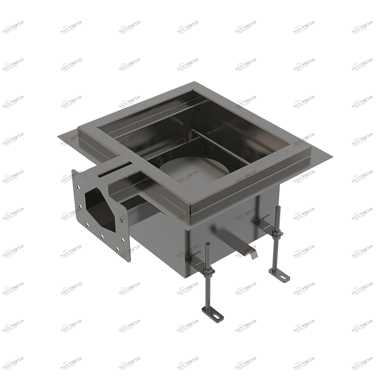 Промышленный сливной трап с щелевым выпуском из нержавеющей стали AISI 304 ALCAPLAST APR21151