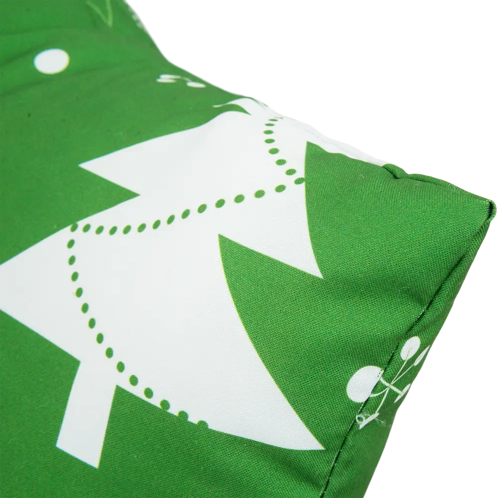 Подушка «Новый год ель» 40х40 см, цвет белый SEASONS STLM-2129480 - Вид №2