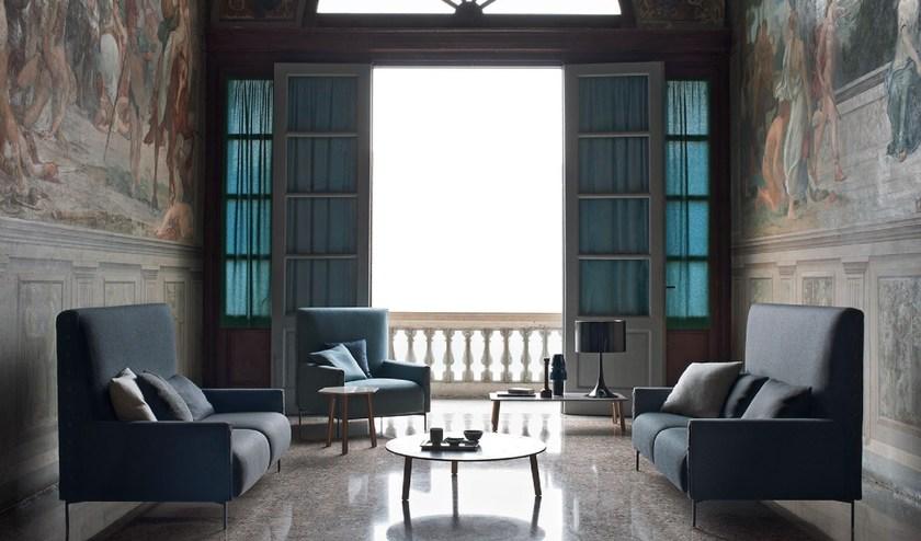 Tacchini Диван из ткани с высокой спинкой Highlife sun-id-1360792 - Вид №3