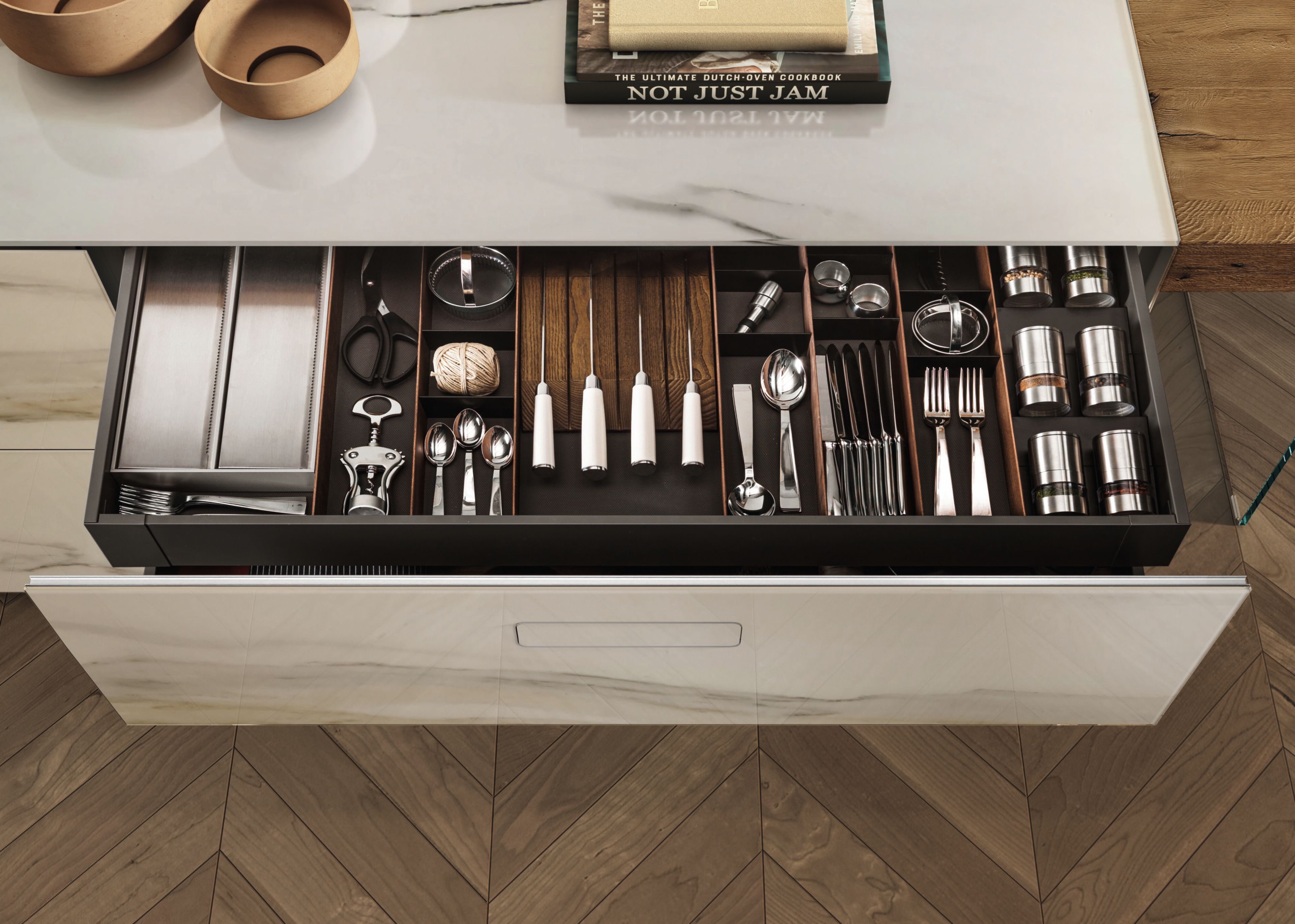 Встроенная кухня с островом Lago 36e8 ARCH-00118623 - Вид №5