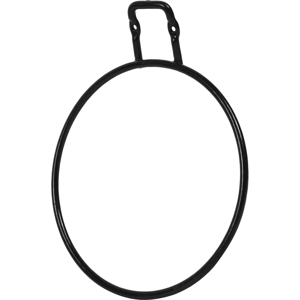 Держатель полотенец Trait цвет чёрный SWENSA STLM-2185057