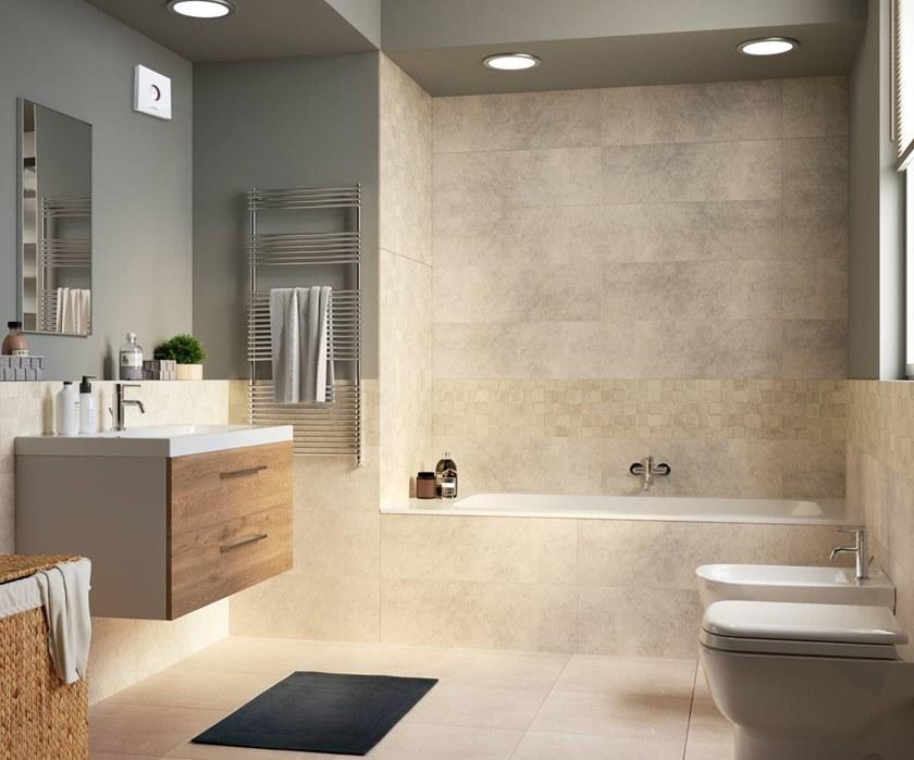 First Corporation Настенный осевой вентилятор с таймером и гигрометром La ventilazione Giotto12bth - Вид №1