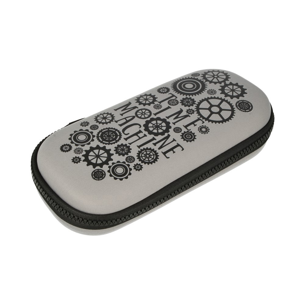 14-053/07 Пенал на молнии одно отделение 22 х 11 х 5 см "Машина времени" Bruno Visconti 