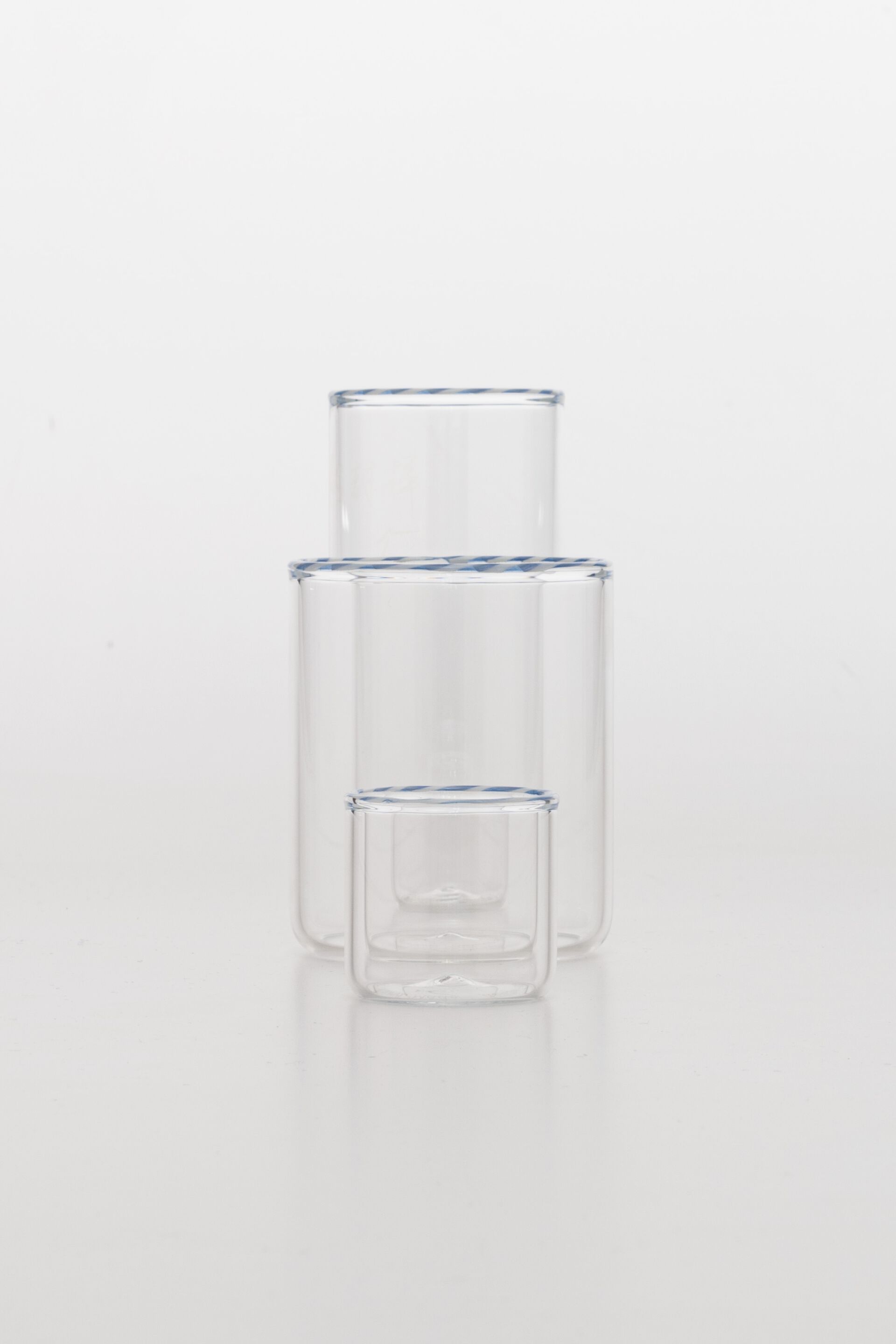 Стакан для ликера из боросиликатного стекла Zafferano плетение ARCH-00080440 - Вид №2