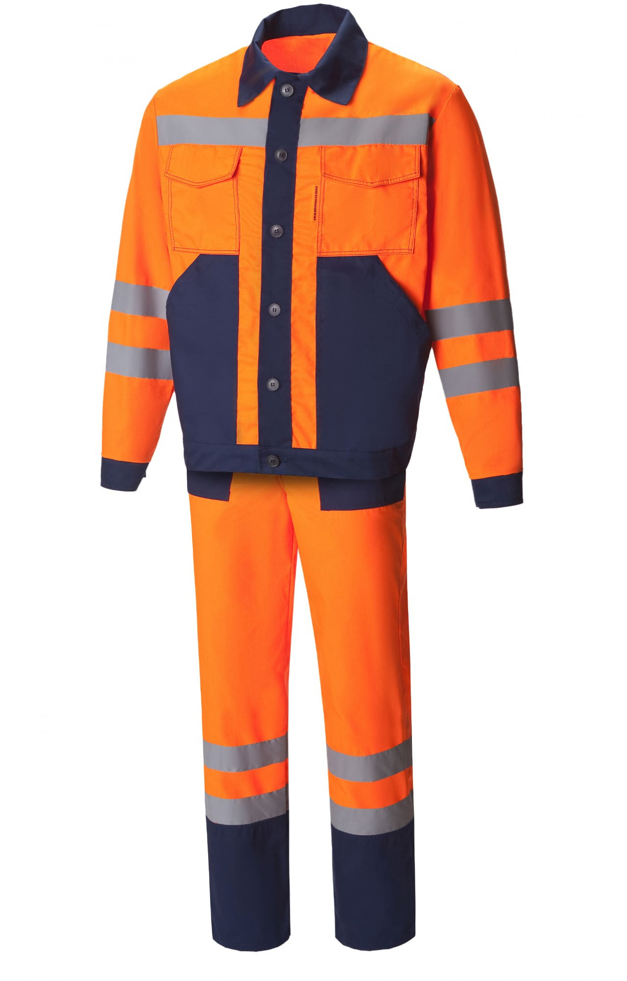 65939 Костюм "Магистраль" с СВП  Летняя спецодежда  размер 48-50/182-188 