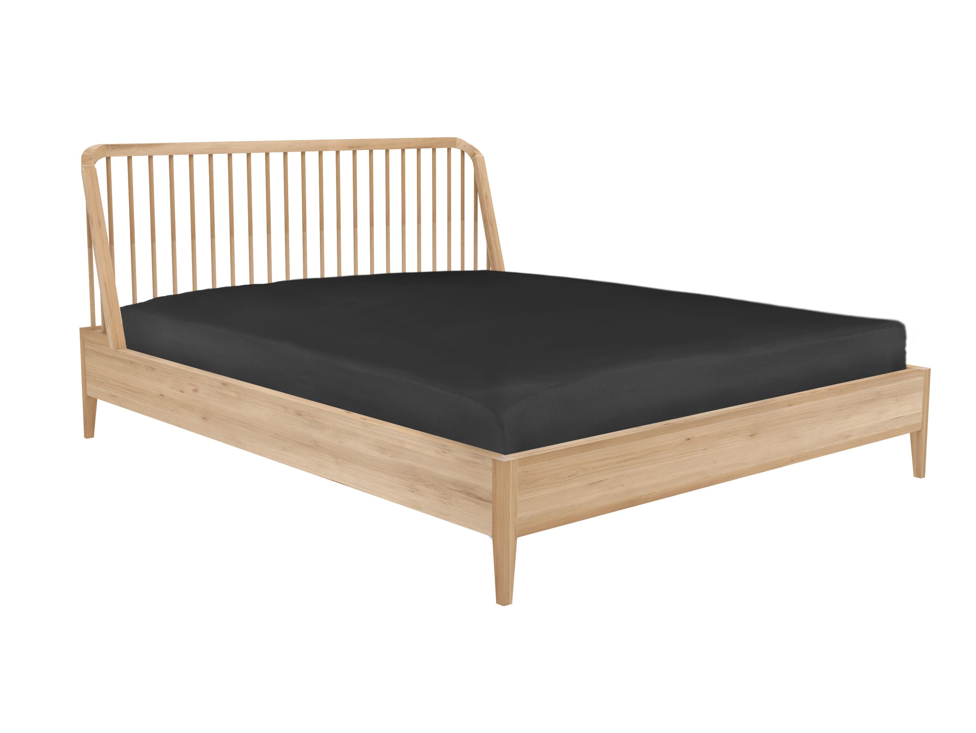 Дубовая двуспальная кровать Ethnicraft Spindle ARCH-00107252 - Вид №2