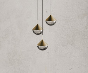 100829 Подвесной светильник латунь Aromas del Campo Nino