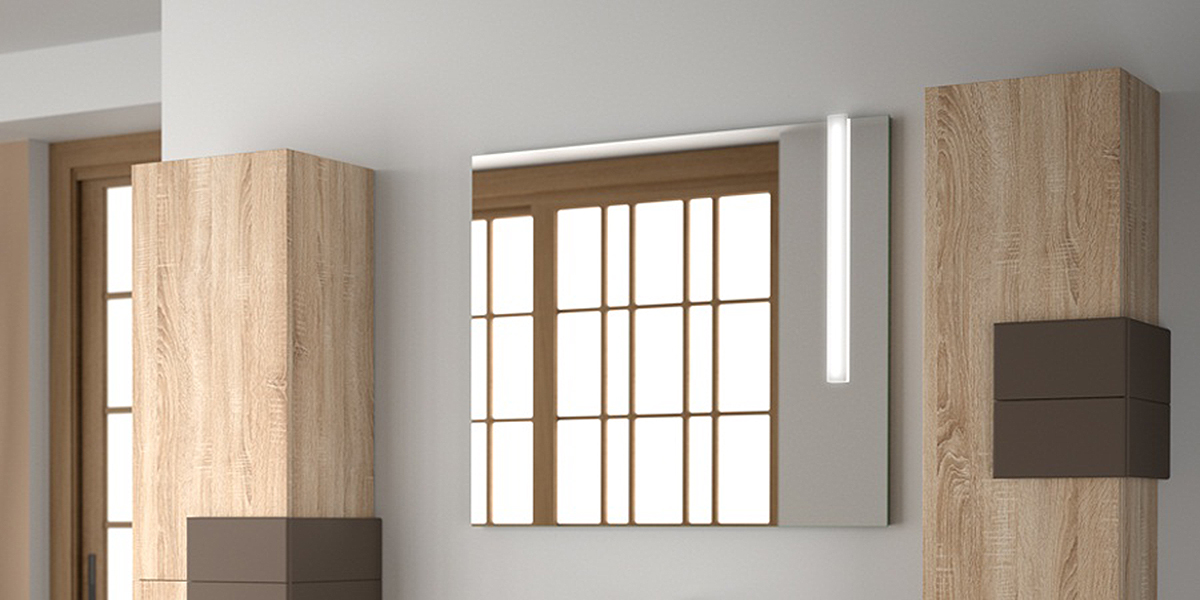 КОМПЛЕКТ МЕБЕЛИ CRONOS 100 СМ OAK/MATT MOKA SALGAR 21806 - Вид №1