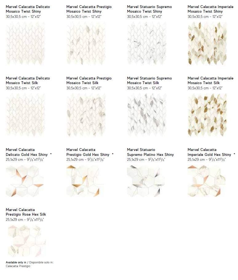 Белая паста керамическая мозаика Atlas Concorde Marvel Shine ARCH-00044876 - Вид №8