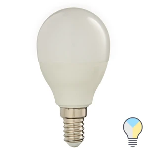 89143911 Лампа умная светодиодная Wi-Fi Osram Smart Plus E14 220-240 В 5 Вт шар малый матовая 470 лм изменение оттенков белого STLM-0908210