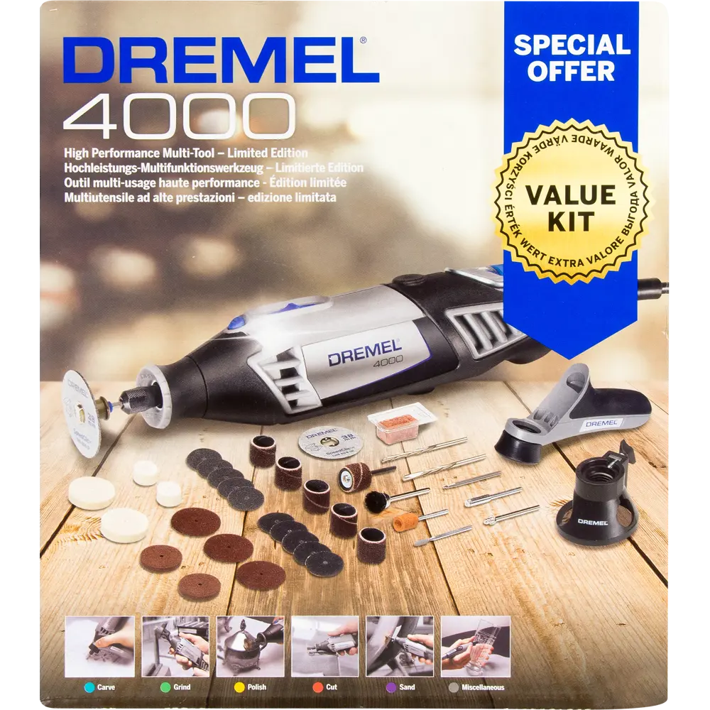 Гравер Dremel 4000-2/35, 175 Вт STLM-2043039 - Вид №9