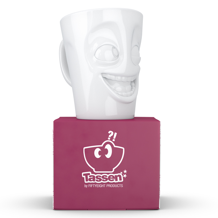 T01.85.01 Кружка tassen joking 350 мл белая Tassen by FIFTYEIGHT PRODUCTS  - Вид №11