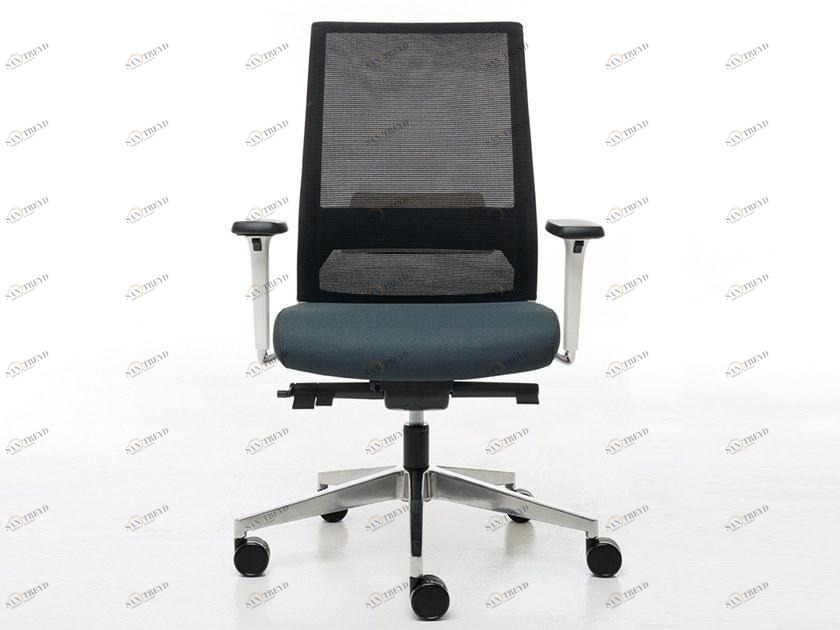 Linea Fabbrica Офисный стул 5 спиц с подлокотниками Logica white sun-id-1403979