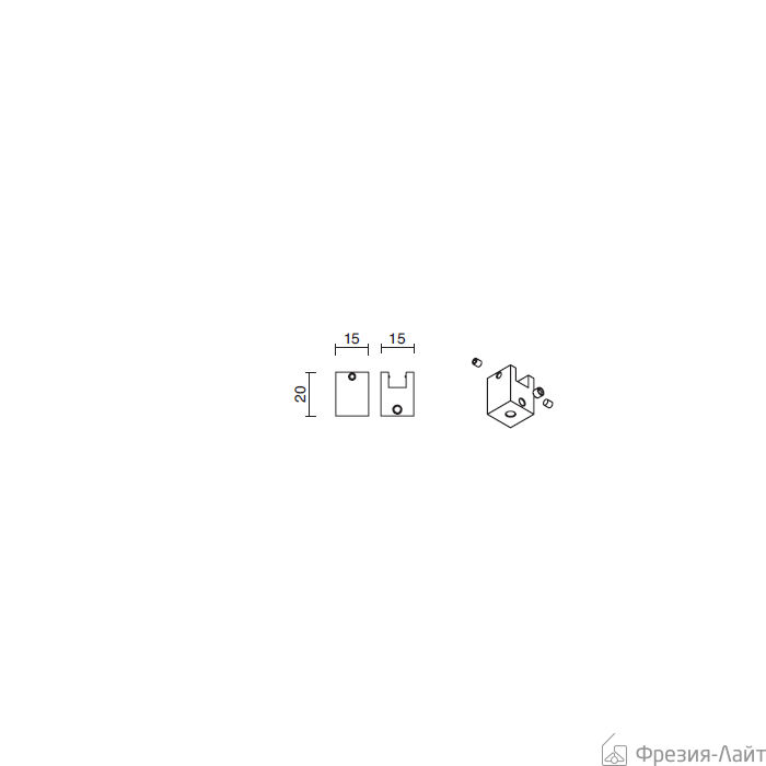 I-Led 84957 монтажный стакан 102591