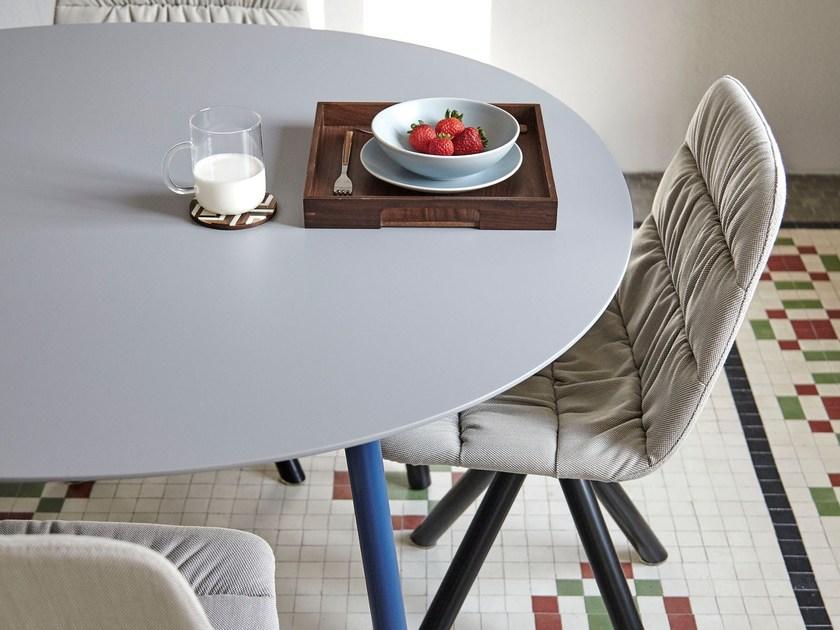 Viccarbe Мягкое вращающееся кресло на жердочке Maarten sun-id-1352641 - Вид №6