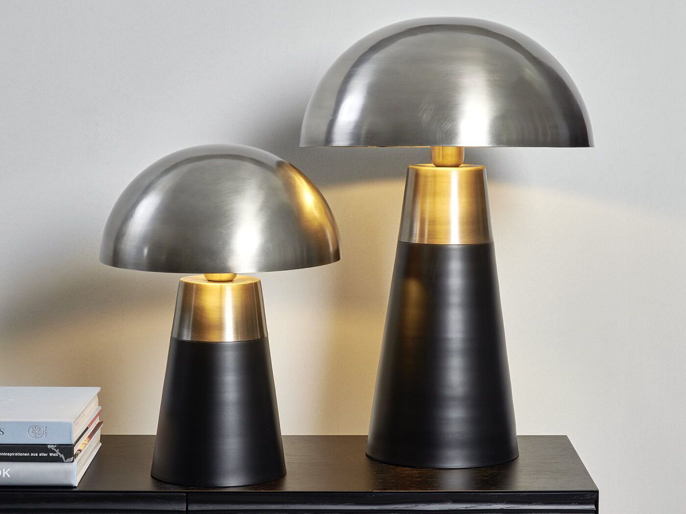 Настольная лампа из нержавеющей стали LAMBERT BROOKLYN ARCH-00135610