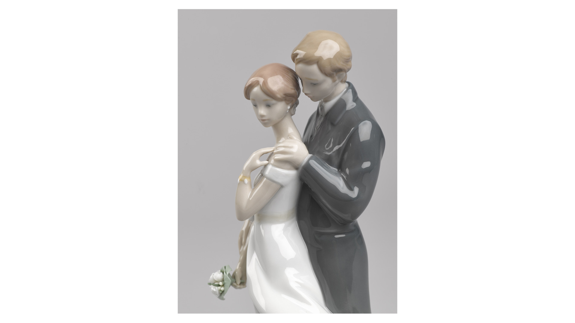 10669034 LLADRO Фигурка Lladro "Вечная любовь" 12x23см Фарфор Lladró  - Вид №2