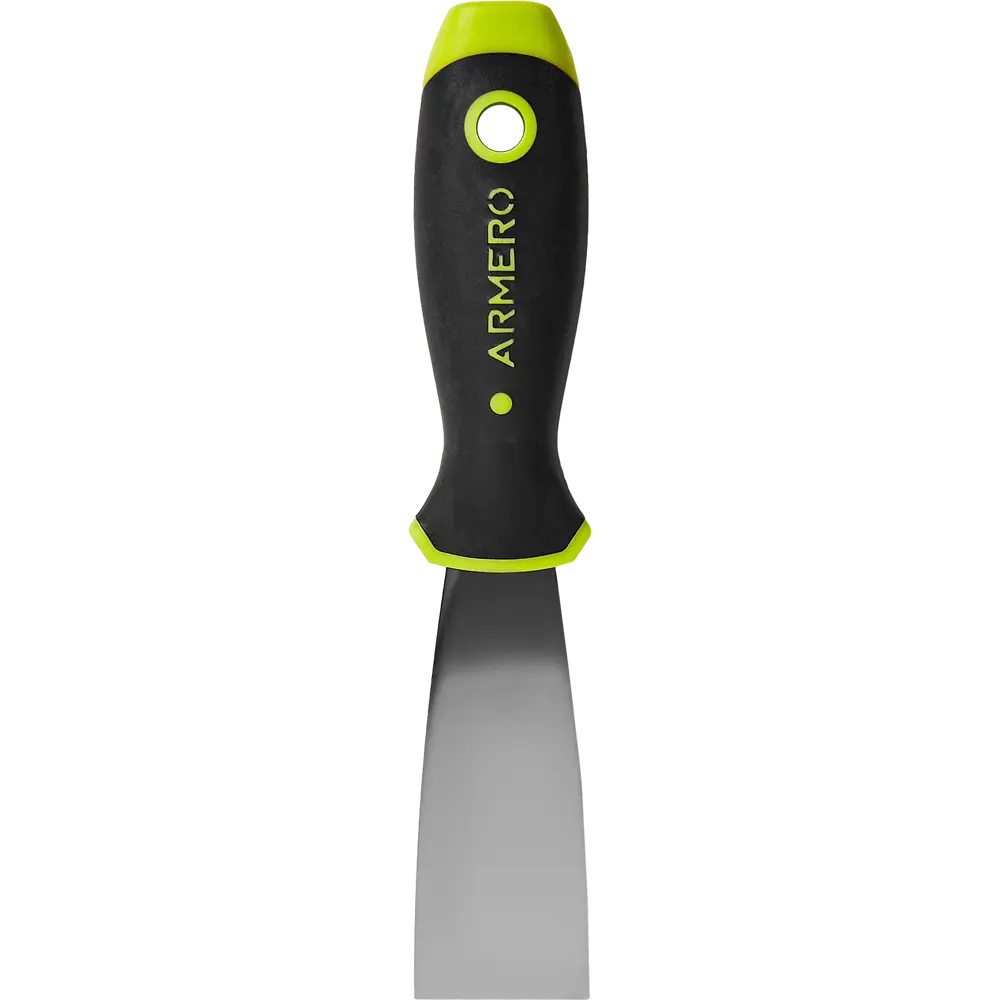 Шпатель малярный жесткий Armero A204/040 40 мм, нержавеющая сталь STLM-2022876 - Вид №2