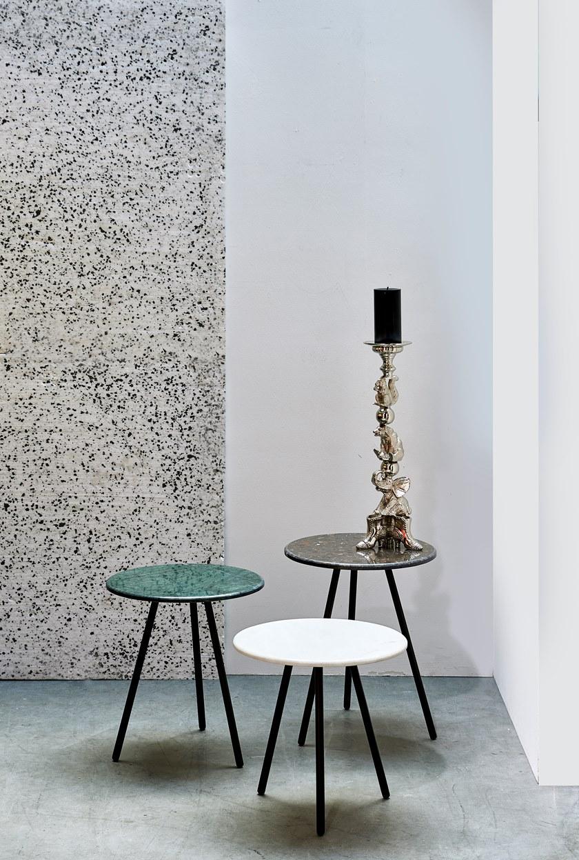 Pols Potten Круглый журнальный столик из железа  241-070-001  - Вид №4