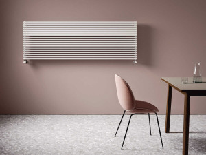 Стальной модульный горизонтальный мебельный радиатор