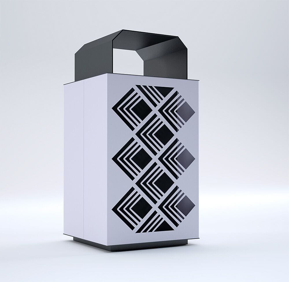 Наружная стальная стойка для мусора CITYSì BERRY ARCH-00015055 - Вид №1