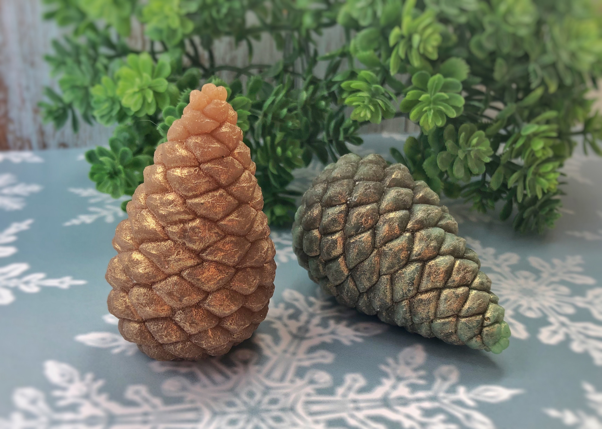 10750 Форма "Шишка крымская большая S" силикон HobbyPage 