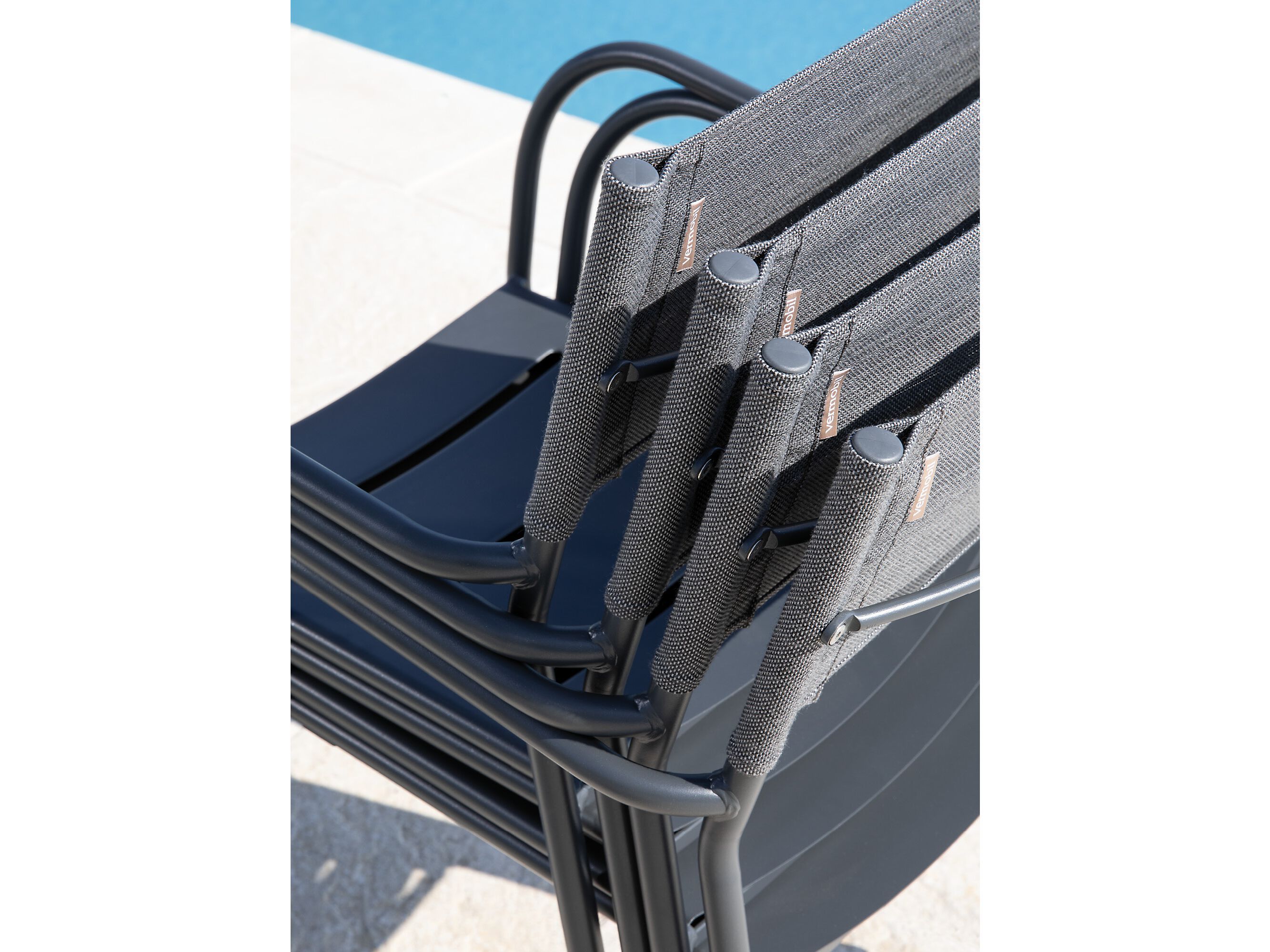 Металлический садовый стул с подлокотниками Vermobil Вера ARCH-00139038 - Вид №7