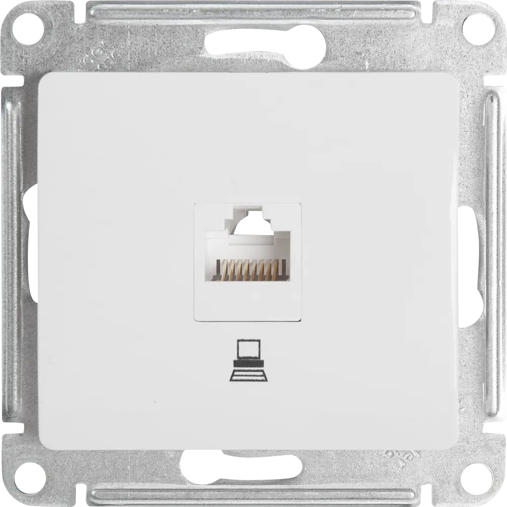 Компьютерная розетка Schneider Electric Glossa для скрытого монтажа 84693611 STLM-0053755