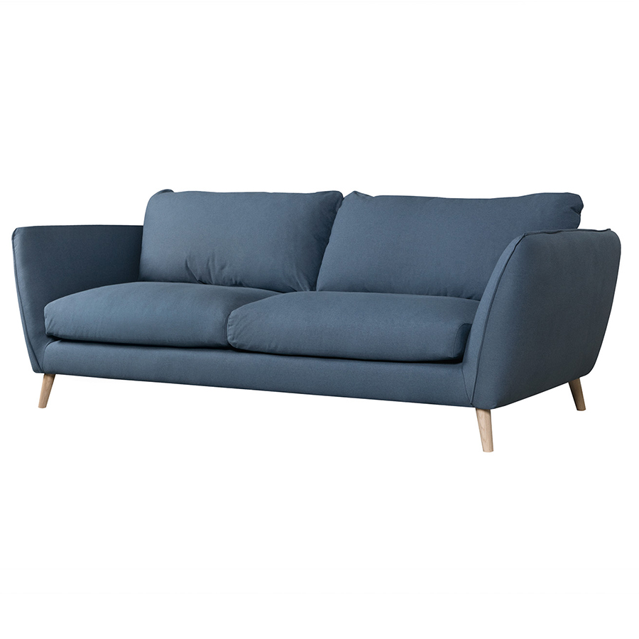 Диван Stella, трехместный, голубой Sits S1648 - Вид №3