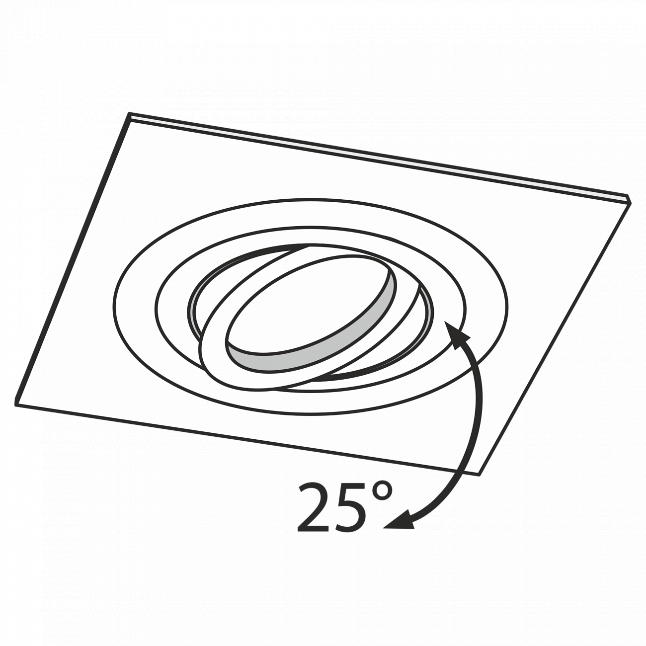 Встраиваемый спот серебряный Technical Atom DL024 TECHNICAL DOWNLIGHT 00-3957190 Серебро  - Вид №7